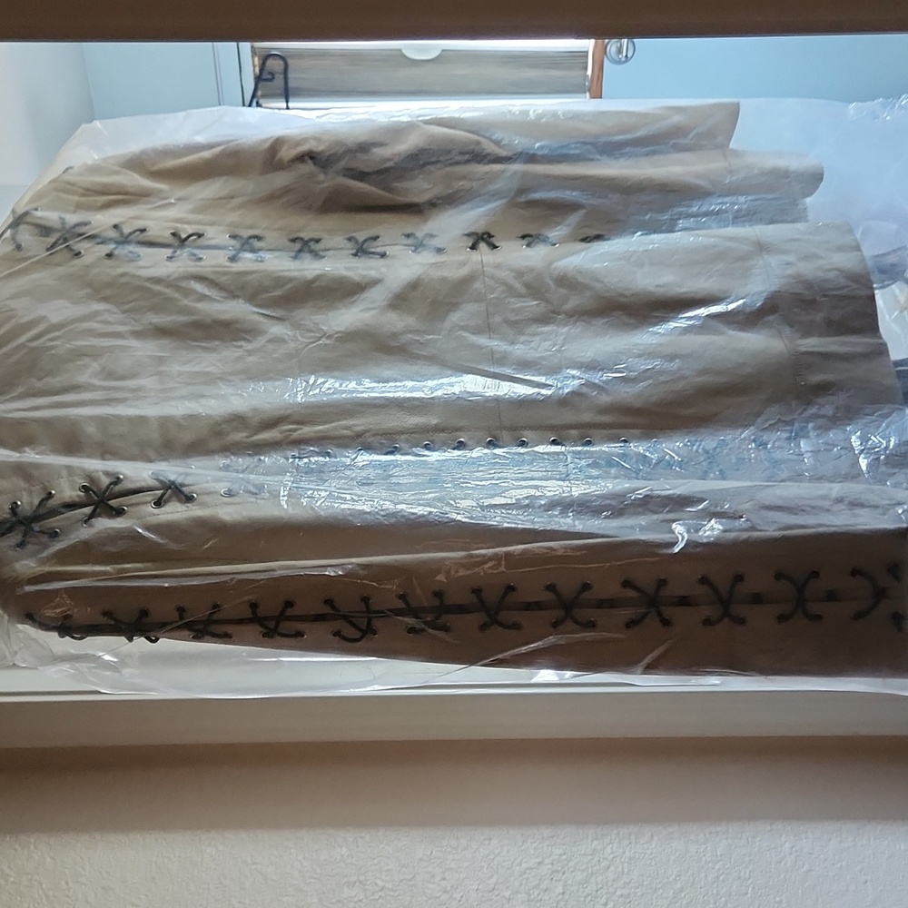 Lew Macrame Leather Jacket - image 3